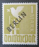 [BERLIN in Black Overprint on "Allied Occupation Zone" Stamps, Tipi A16]