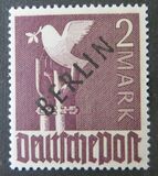 [BERLIN in Black Overprint on "Allied Occupation Zone" Stamps, Tipi A17]