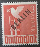 [BERLIN in Black Overprint on "Allied Occupation Zone" Stamps, veids A18]