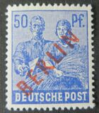 [BERLIN in Red Overprint on "Allied Occupation Zone" Stamps, type B9]