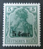 [German Empire Postage Stamps Surcharged, type A1]