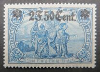 [German Empire Postage Stamps Surcharged, type A11]