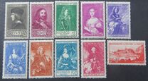 [Portraits of Former Rulers and Rock of Monaco, type EH]