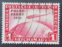[Graf Zeppelin's North Pole Flying - Overprinted "POLAR - FAHRT - 1931", tegund DN]