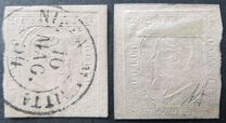 [King Victor Emmanuel II - Printed on Coloured Paper, type B2]