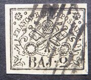 [Coat of Arms - Black Print on Colored Paper, type C]