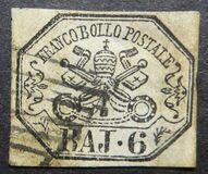[Coat of Arms - Black Print on Colored Paper, type G]