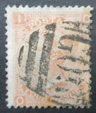 [Queen Victoria - Large White Control Letters in Corners, type L1]