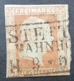 [King Friedrich Wilhelm IV - Hatched Background, Engraved, tip A2]