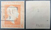 [King Friedrich Wilhelm IV - Hatched Background. New Value, タイプ A15]