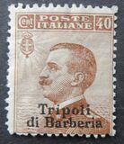[Italian Postage Stamps Overprinted "Tripoli di Barberia", タイプ A6]