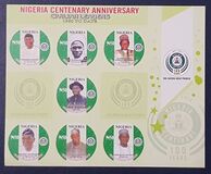 [The 100th Anniversary of Nigeria - Presidents, type ADJ]