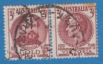 [The 100th Anniversary of the Discovery of Gold in Victoria & The 100th Anniversary of the Self Governance in Victoria, type DE]