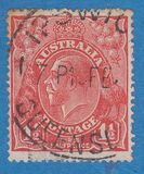 [King George V - Different Watermark, Typ B32]