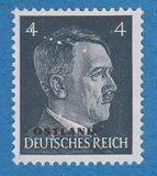 [German Empire Postage Stamps Overprinted "OSTLAND", type A2]