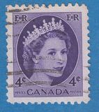 [Queen Elizabeth II - Normal Paper, See 1962 for Fluorescent Stripes, jenis GT3]