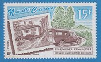 [The 50th Anniversary of Noumea-Canala Postal Service, tegund YV]