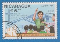 [Airmail - The 10th Anniversary of Nicaraguan Journalist Association, type BZD]