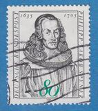 [The 350th Anniversary of the Birth of Philipp Jakob Spener, Theologian, тип ALV]