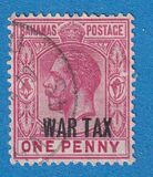 [Precious ISsues Overprinted "WAR TAX" in One Line, type M1]