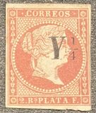 [No. 3 & 3a Surcharged in 2 Types, type C1]