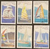 [Stamps marked "République Sahraoui", "Saharan Republic" or "Sahara Occ. R.A.S.D" relate to a disputed area. The Morocco Postal Service has stated that they do not regard these stamps as legitimate, type A]