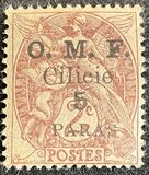 [Turkish Postage Stamps of 1914 Overprinted "Cilicie", type C]
