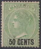 [Queen Victoria Issues Surcharged, type P6]