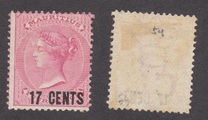 [Queen Victoria Issues Surcharged, type P3]