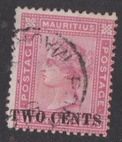 [Surcharged "TWO CENTS", type AE1]
