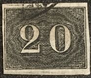 [Value Stamps - New Design, Bluish or Yellowish Paper, Scrivi C1]