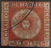 [El Sol de Mayo - Value in "CENTs", type C4]