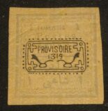 [Not Issued Stamps Overprinted "PROVISOIRE 1319", type ANQ]