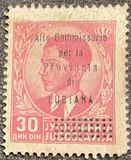 [Yugoslavia Postage Stamps of 1939 Overprinted "Alto Commissario per la Provincia di LUBIANA", type I14]