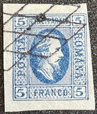[Prince Cuza - Different Types of Paper, type E1]