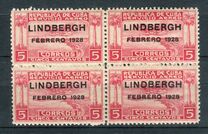 [Airmail - Lindbergh Commemoration, Not Issued Stamp Overprinted "LINDBERGH - FEBRERO 1928", type BE1]