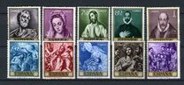 [Paintings by Dominikos Theotokopulos, El Greco - Stamp Day, tip AVM]