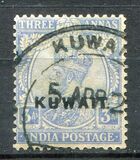 [King George V - India Postage Stamps of 1911-1912 Overprinted "KUWAIT", type A6]