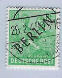 [BERLIN in Black Overprint on "Allied Occupation Zone" Stamps, type A15]