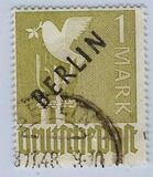 [BERLIN in Black Overprint on "Allied Occupation Zone" Stamps, type A16]