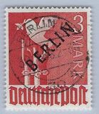 [BERLIN in Black Overprint on "Allied Occupation Zone" Stamps, type A18]