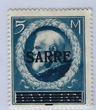 [Bavaria Postage Stamps Overprinted "SARRE", тип E]
