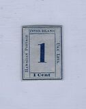 [Numeral Stamps - "Hawaiian Postage" Left, type F]