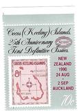 [International Stamp Exhibition "New Zealand 1990" - Issue of 1988 Overprinted with Logo and "NEW ZEALAND 1990 24 AUG 2 SEP AUCKLAND", type GM1]
