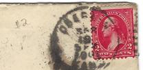[George Washington, 1732-1799 - Lines do Not Cross Frame of Triangle, type BX14]