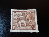 [The Re-opening of the British Exhibition in Wembley - Year 1925 on Stamp, type CE1]