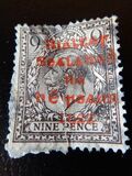 [Great Britain Stamps Overprinted in Bluish Black or Red - Overprint 14½ x 16mm, 类型 C13]