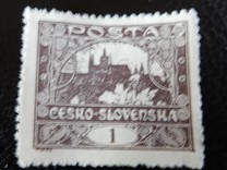 [Definitives - "ČESKO-SLOVENSKÁ" Above Value, typ G]