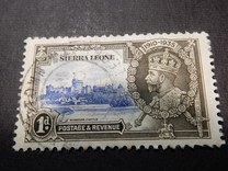 [The 25th Anniversary of the Reign of King George V, type AB]
