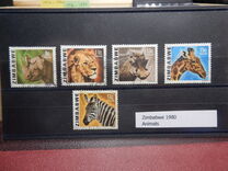 [Issues of 1978 of Rhodesia and New Value inscribed "ZIMBABWE", type F]